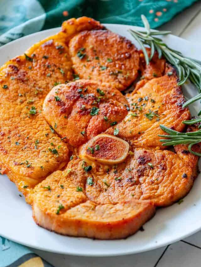 Skillet Ham Steak Recipe Sweet Cs Designs