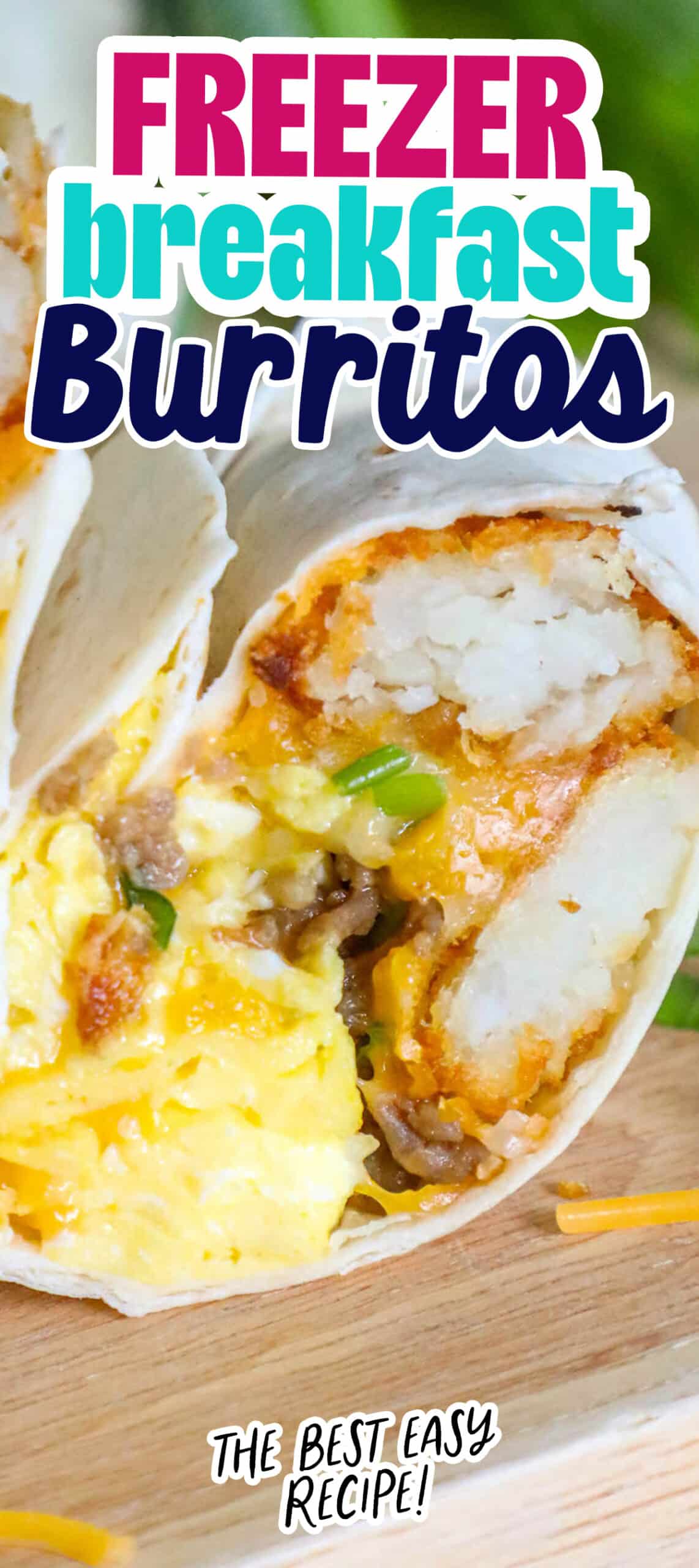 Breakfast Burritos {Freezer Friendly} - Julie's Eats & Treats ®