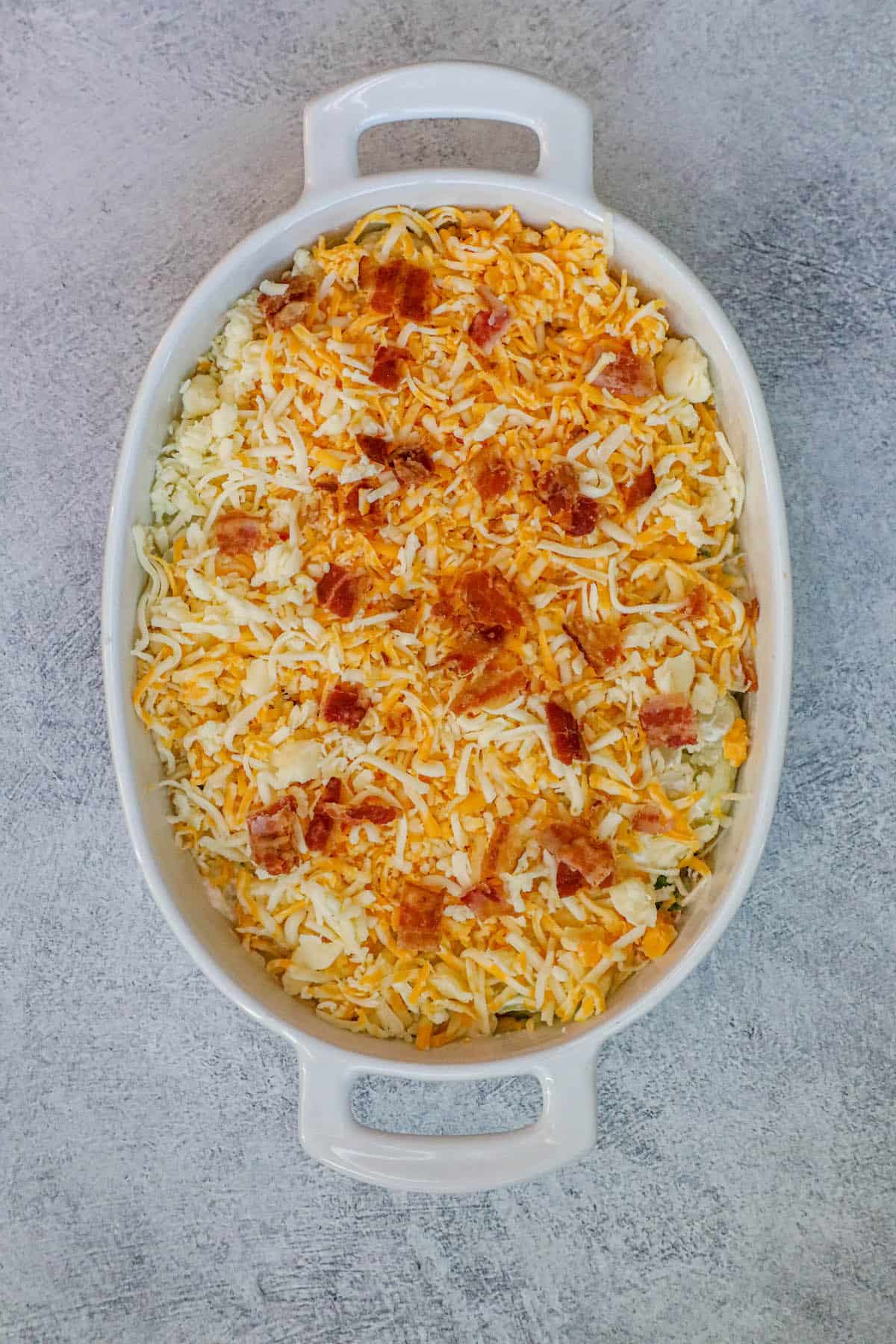 Broccoli Cauliflower Bacon Casserole Sweet Cs Designs