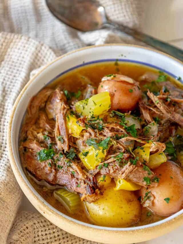 Pot Roast Soup Recipe Sweet Cs Designs