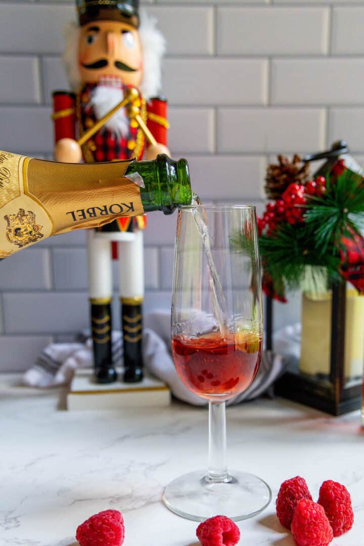 Raspberry Champagne Sparkler - Sweet Cs Designs