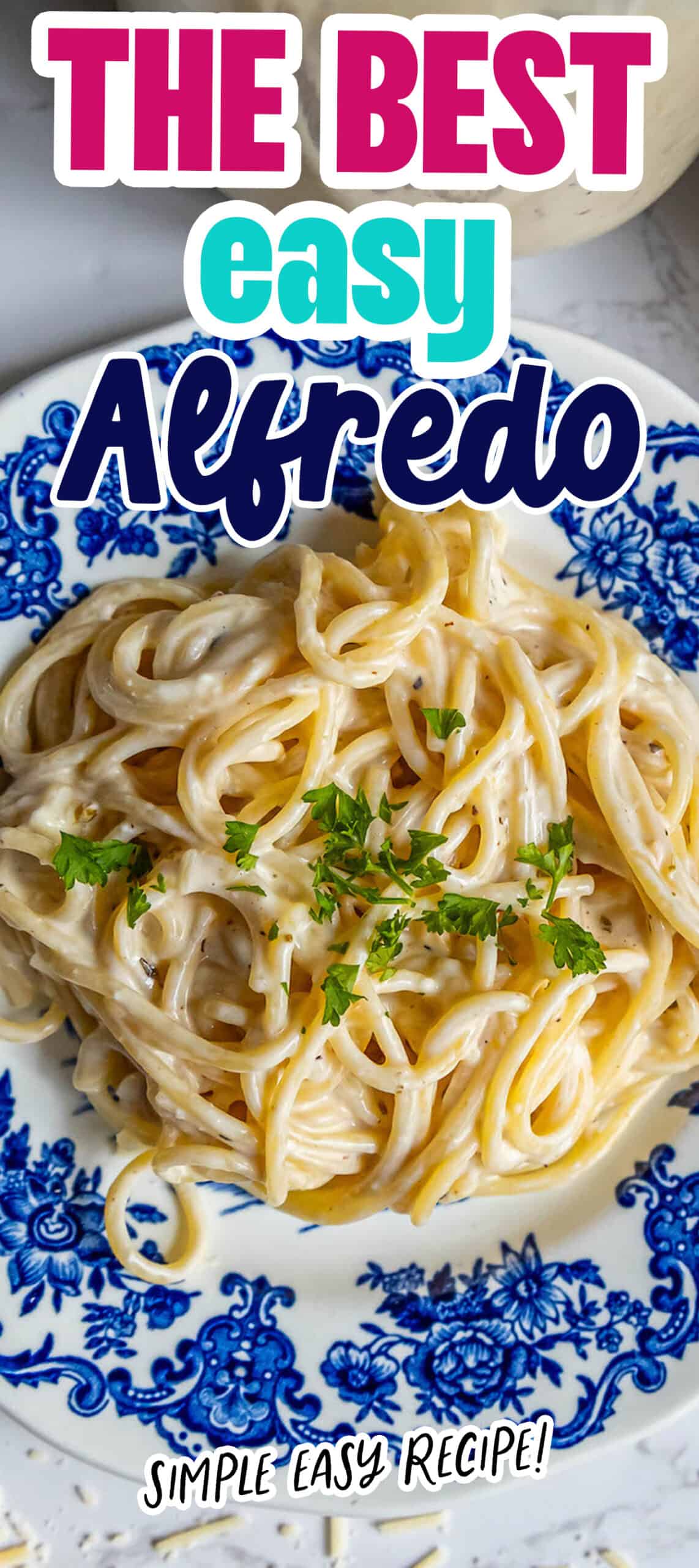         The best easy alfredo sauce pasta recipe.