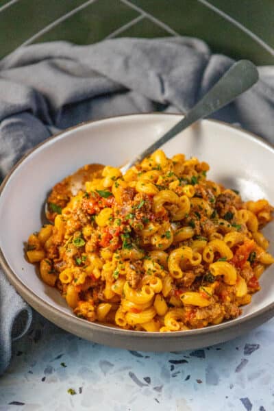 American Goulash (with Ground Beef) - Sweet Cs Designs