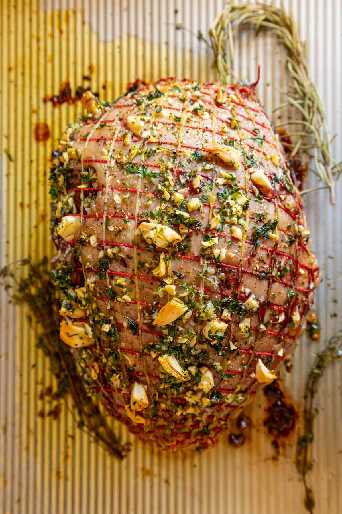 Reverse Seared Leg of Lamb Sweet Cs Designs