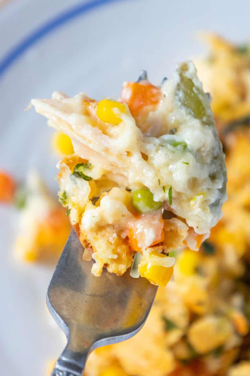 Creamy Chicken Vegetable Casserole - Sweet Cs Designs