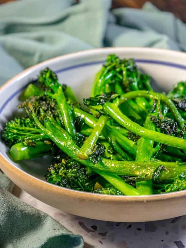 10 Minute Broccolini Recipe Sweet Cs Designs