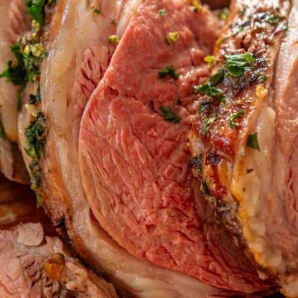 A close up of a meat.