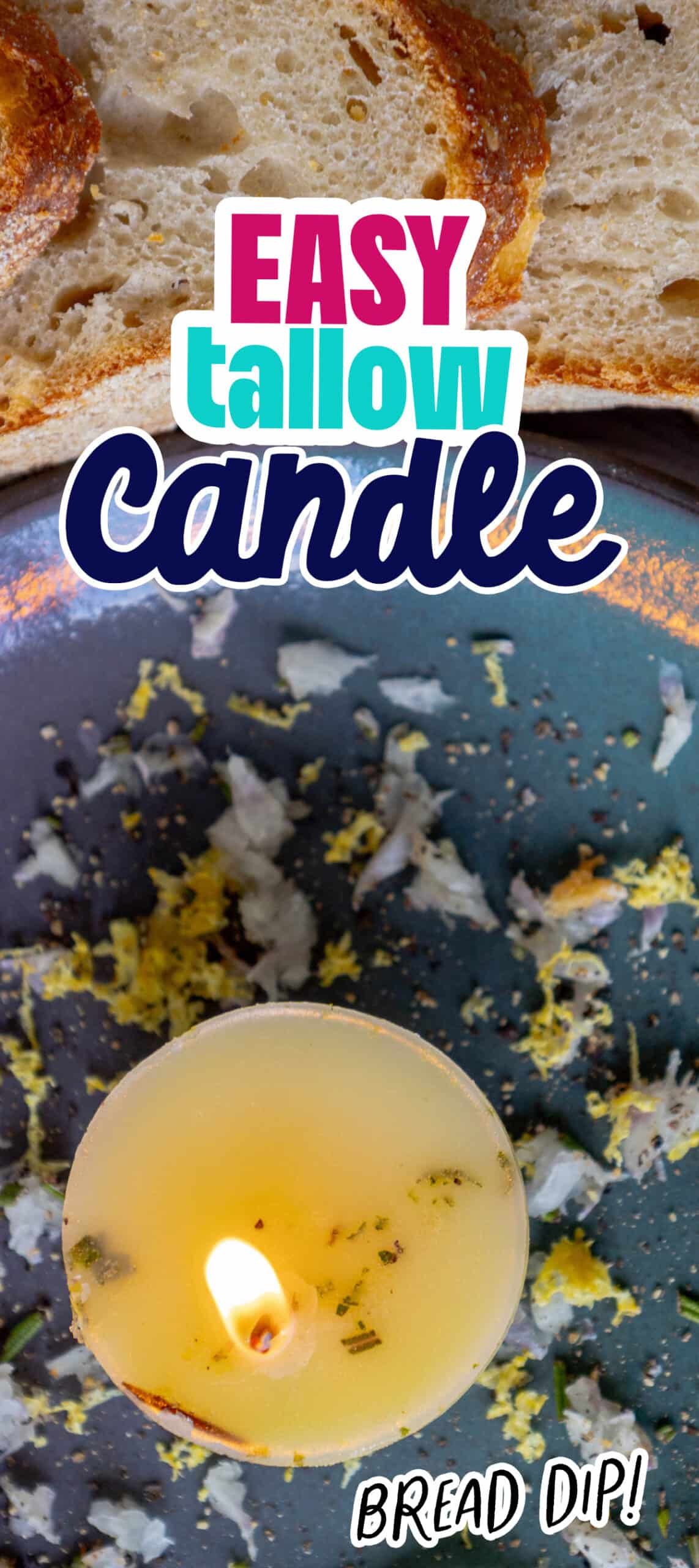 Easy tallow candle - screenshot of candles.