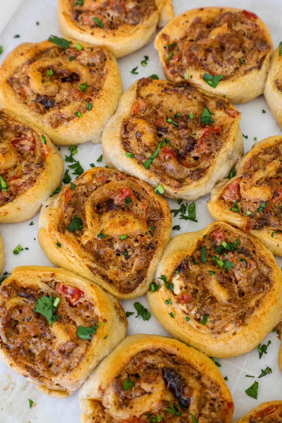A close up of food.