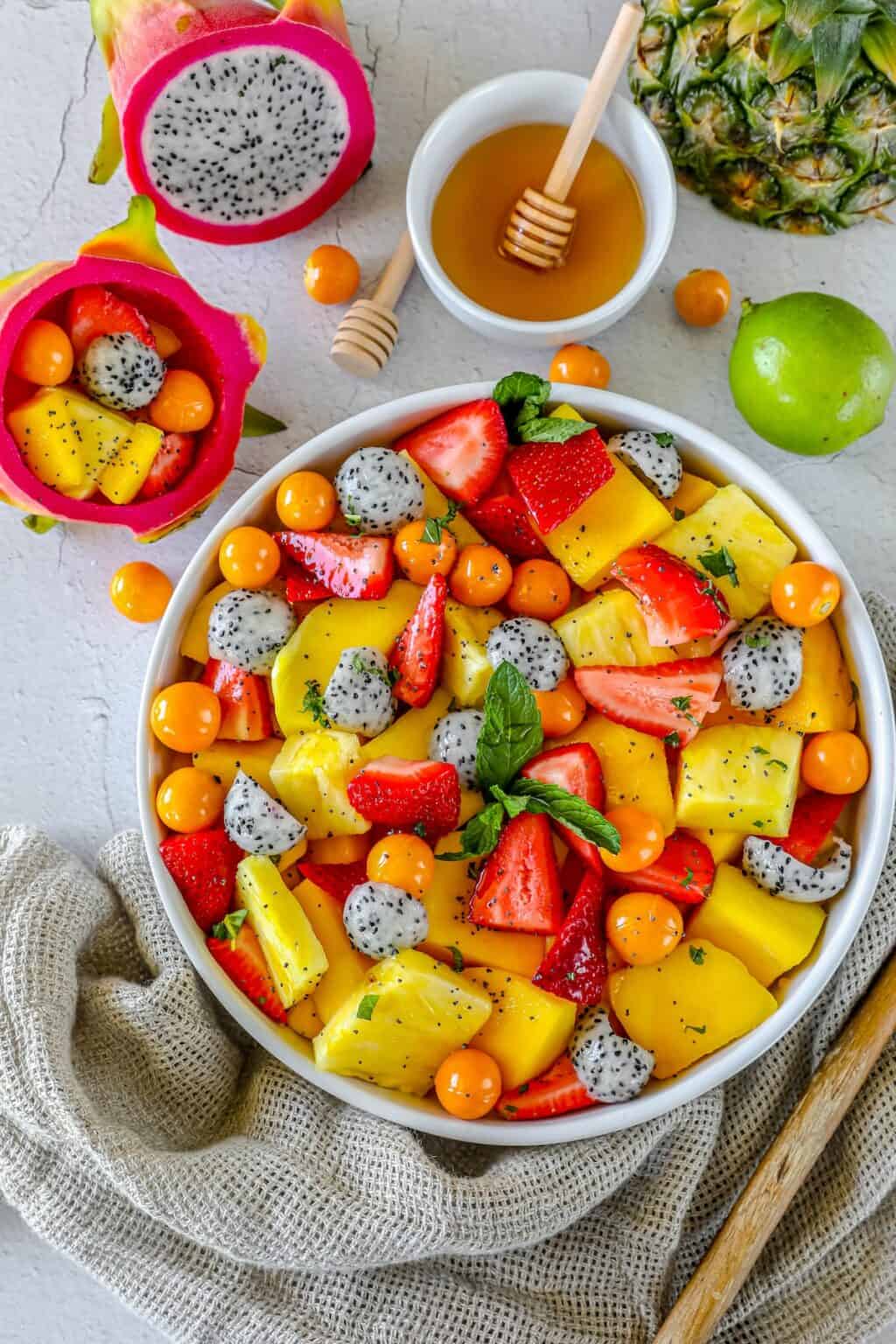Tropical Fruit Salad - Sweet Cs Designs