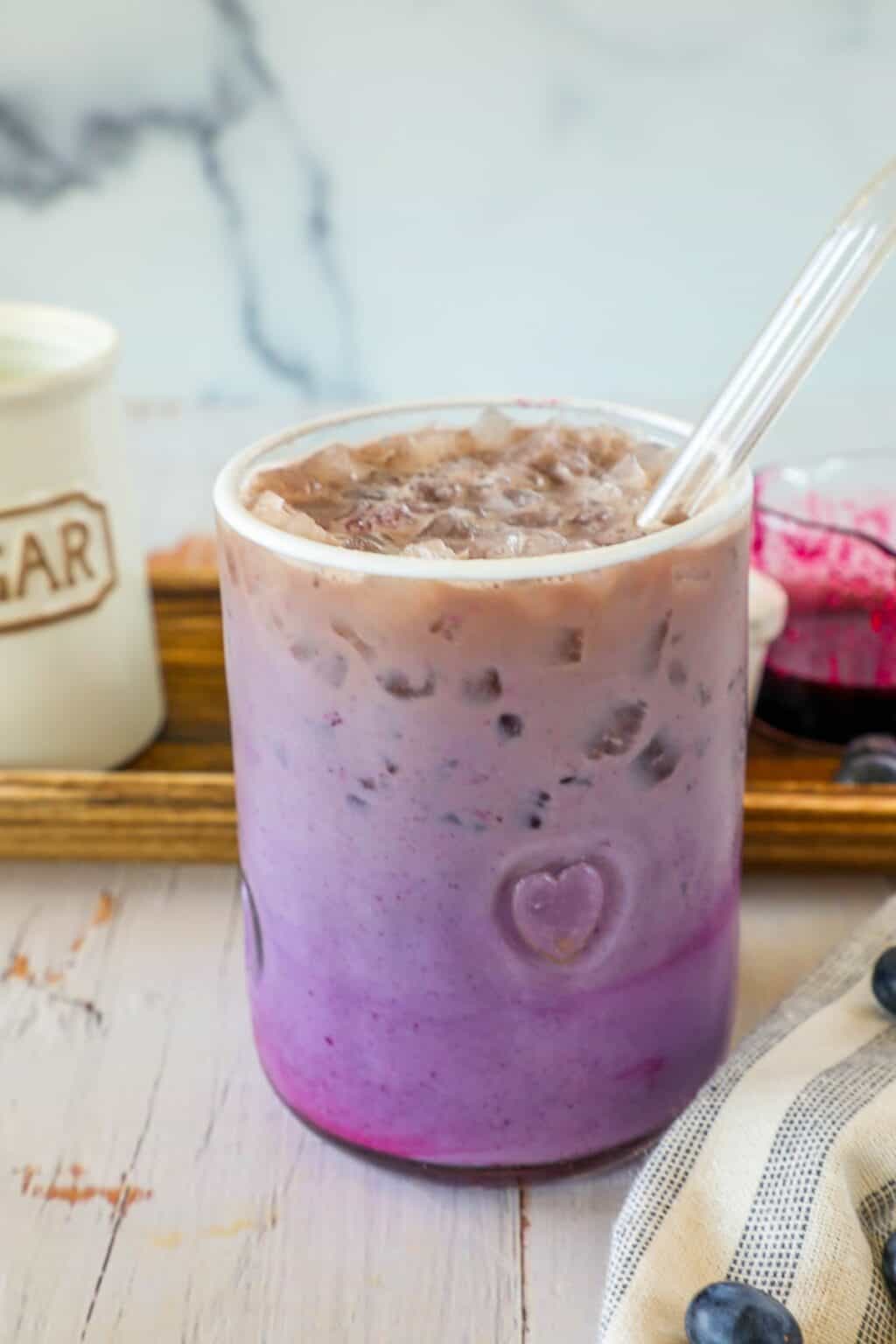 Homemade Blueberry Coffee Syrup Sweet Cs Designs