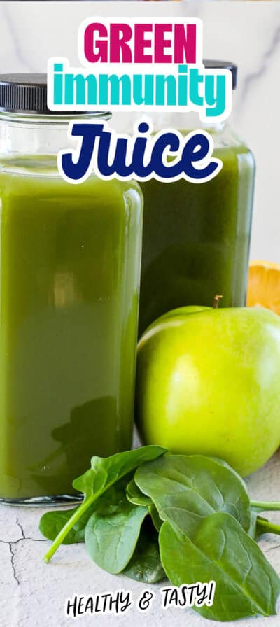 Immunity Green Juice - Sweet Cs Designs