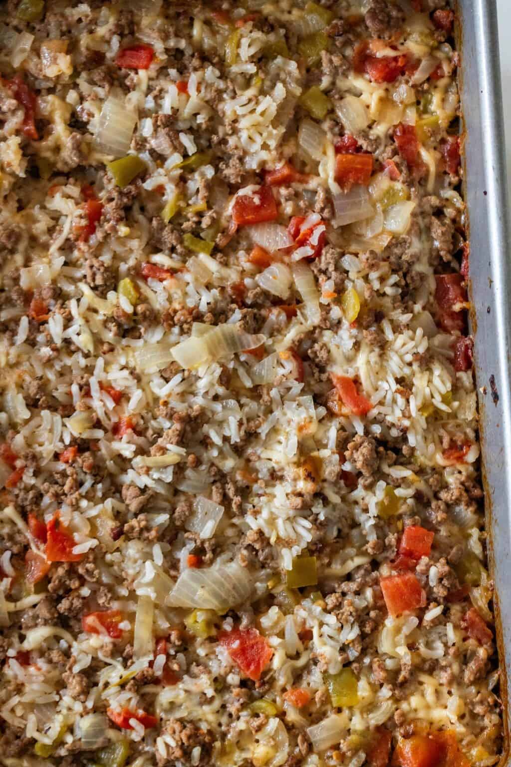 Baked Dirty Rice - Sweet Cs Designs